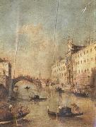 Francesco Guardi Gondola sulla laguna (mk21) oil